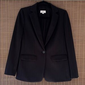 LOFT Women's Black Single-Button Tailored Blazer